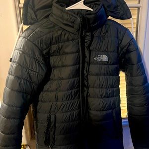 Size small northface feather down coat